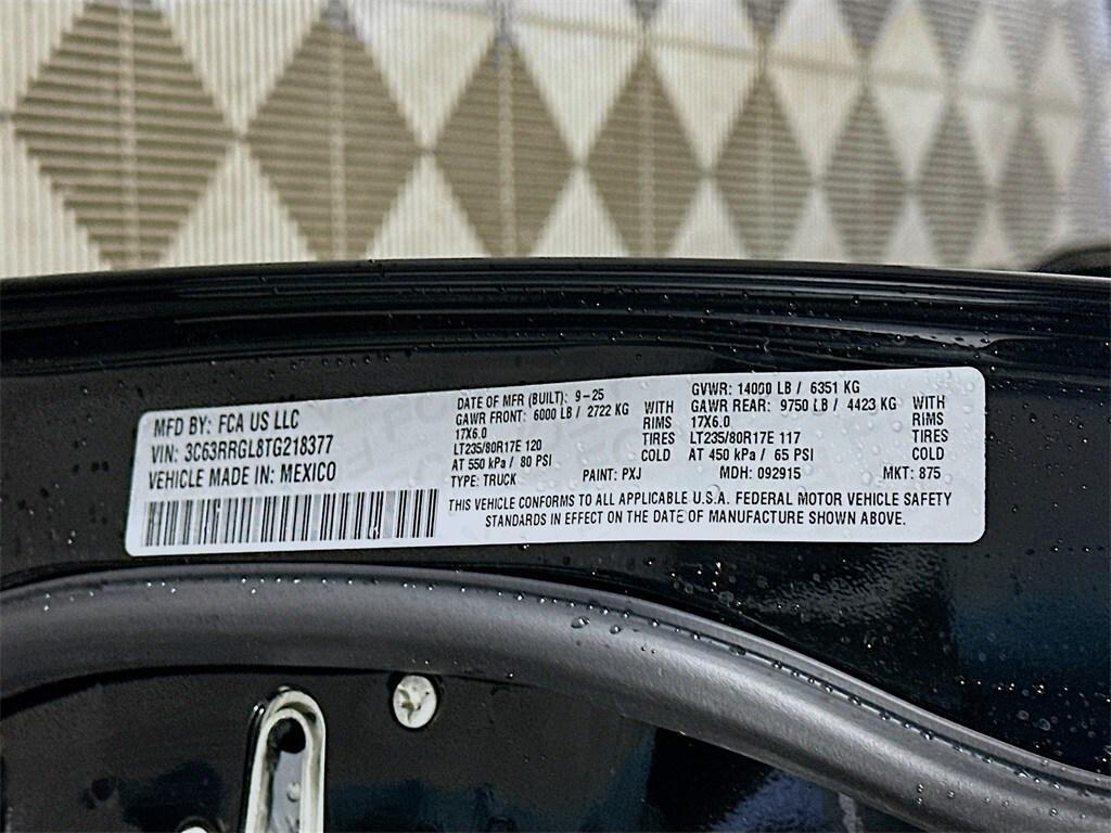 new 2026 Ram 3500 car, priced at $69,898