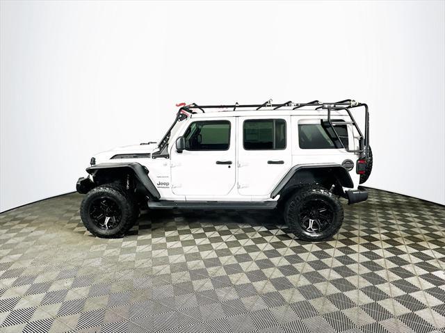 used 2021 Jeep Wrangler Unlimited car, priced at $31,585