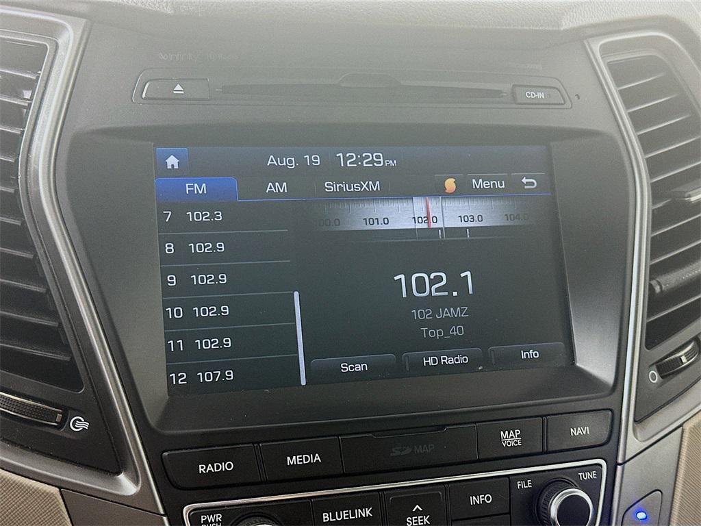 used 2017 Hyundai Santa Fe Sport car, priced at $13,785