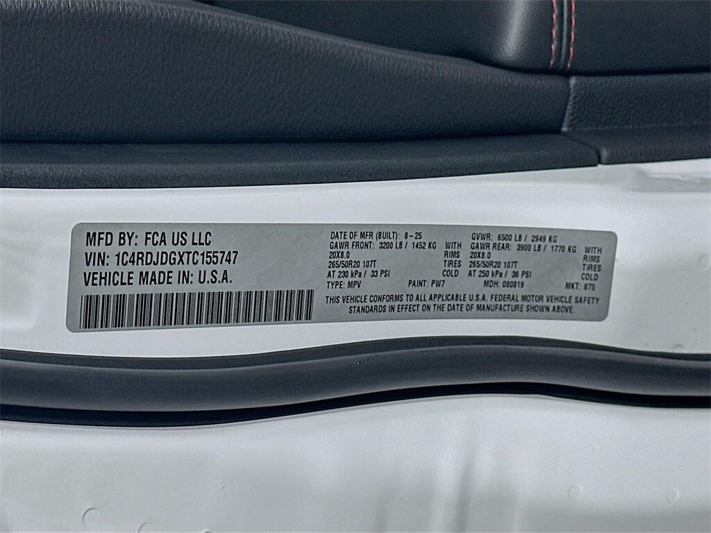 new 2026 Dodge Durango car, priced at $41,869