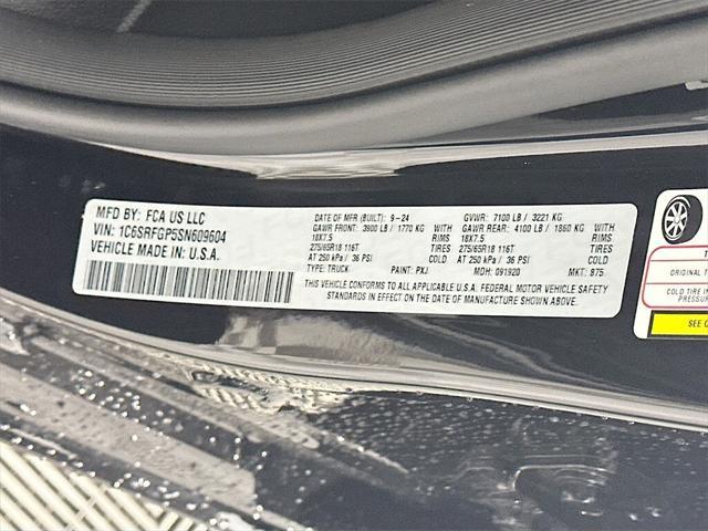 new 2025 Ram 1500 car, priced at $44,060