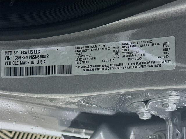 new 2025 Ram 1500 car, priced at $44,700