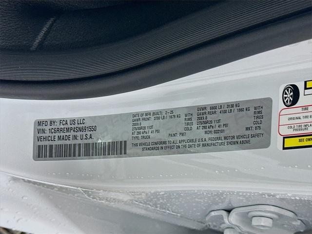 new 2025 Ram 1500 car, priced at $46,141