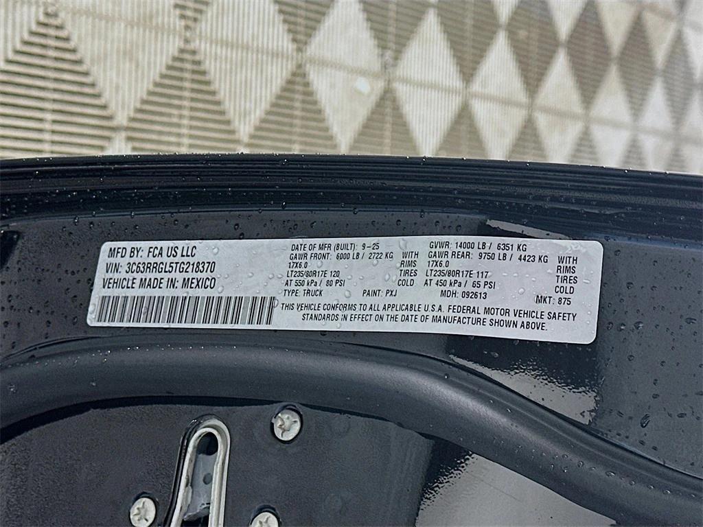 new 2026 Ram 3500 car, priced at $69,898