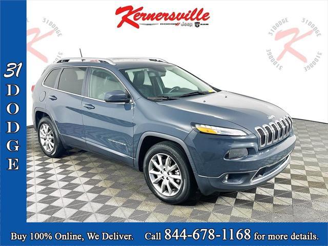 used 2018 Jeep Cherokee car, priced at $16,285