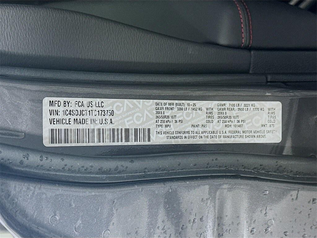 new 2026 Dodge Durango car, priced at $47,382