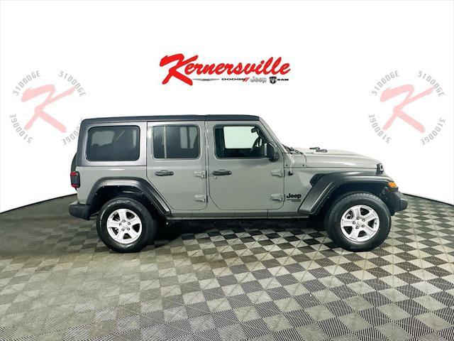 used 2021 Jeep Wrangler Unlimited car, priced at $26,935