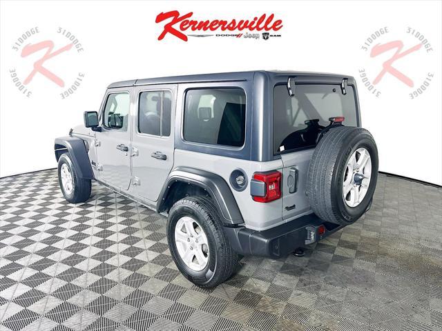 used 2021 Jeep Wrangler Unlimited car, priced at $26,935