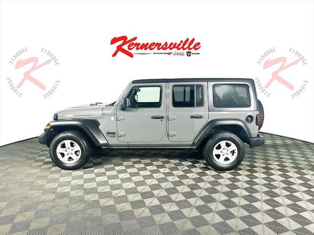 used 2021 Jeep Wrangler Unlimited car, priced at $26,935