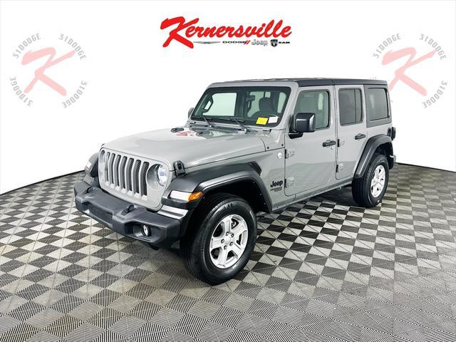 used 2021 Jeep Wrangler Unlimited car, priced at $26,935