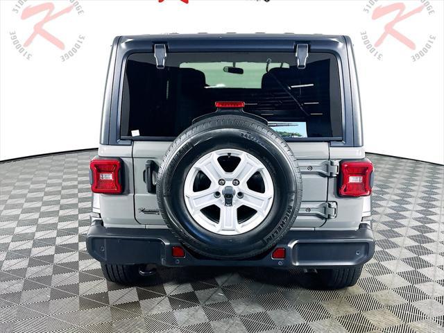 used 2021 Jeep Wrangler Unlimited car, priced at $26,935
