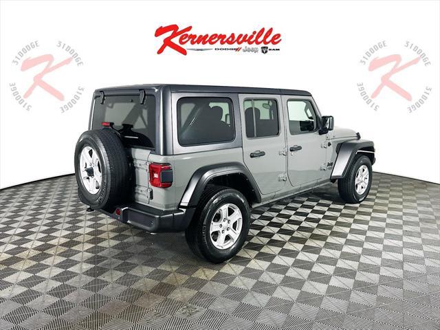used 2021 Jeep Wrangler Unlimited car, priced at $26,935