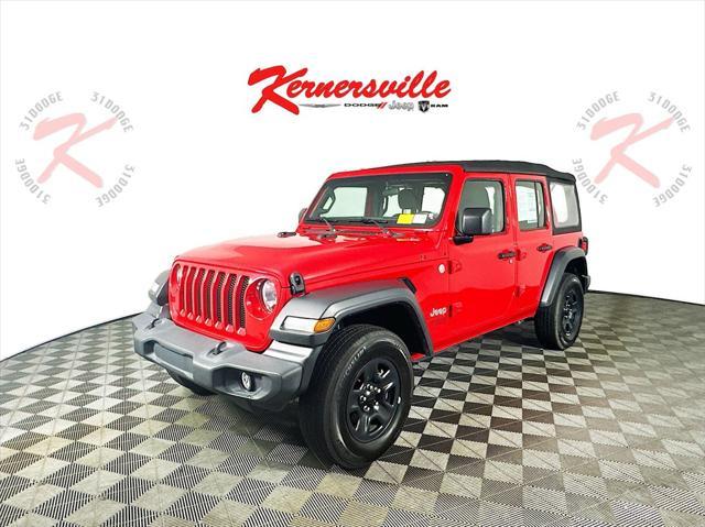 used 2021 Jeep Wrangler Unlimited car, priced at $27,835