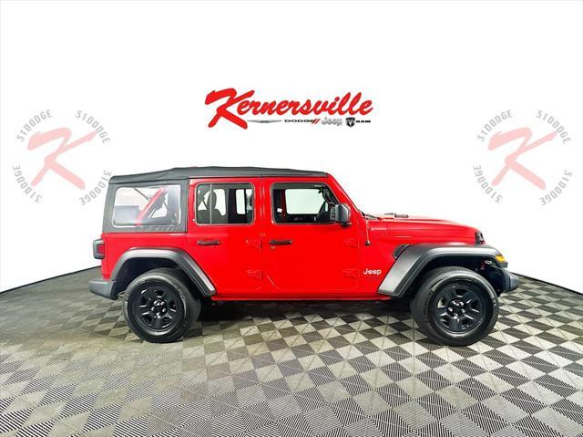 used 2021 Jeep Wrangler Unlimited car, priced at $27,835