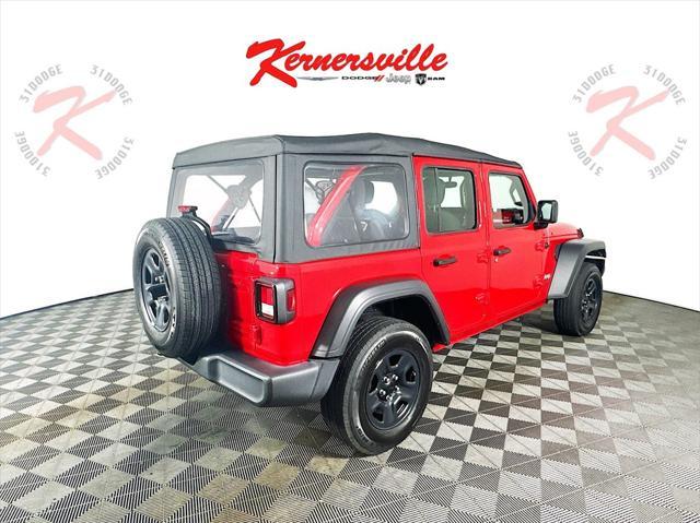 used 2021 Jeep Wrangler Unlimited car, priced at $27,835