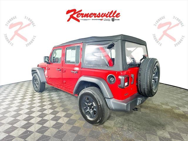 used 2021 Jeep Wrangler Unlimited car, priced at $23,435