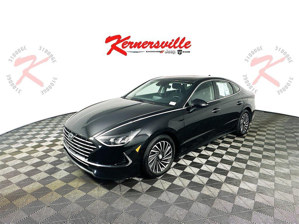 used 2022 Hyundai Sonata Hybrid car, priced at $13,385