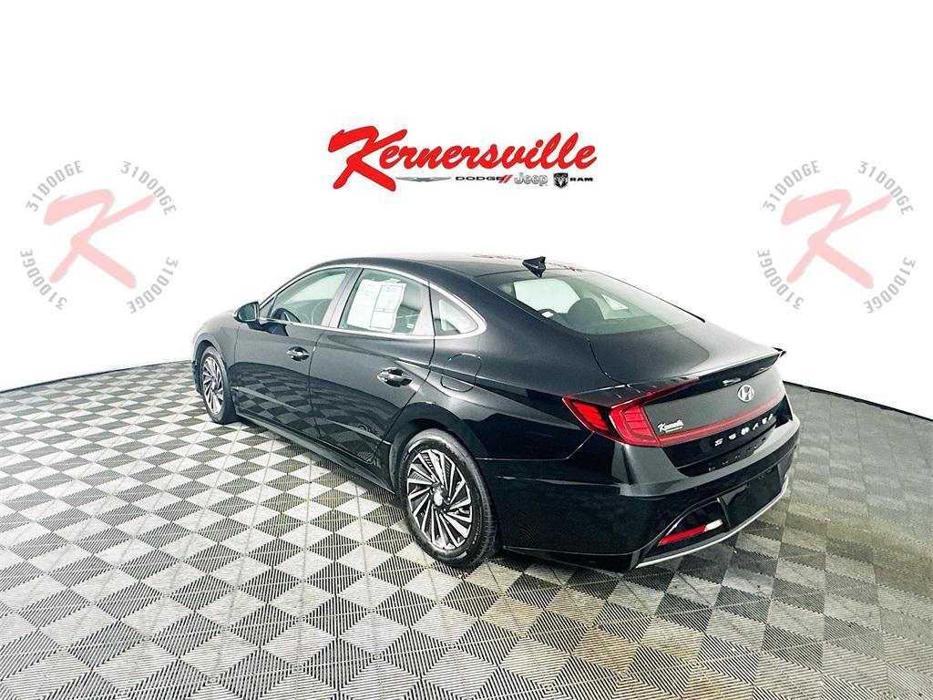 used 2022 Hyundai Sonata Hybrid car, priced at $13,385