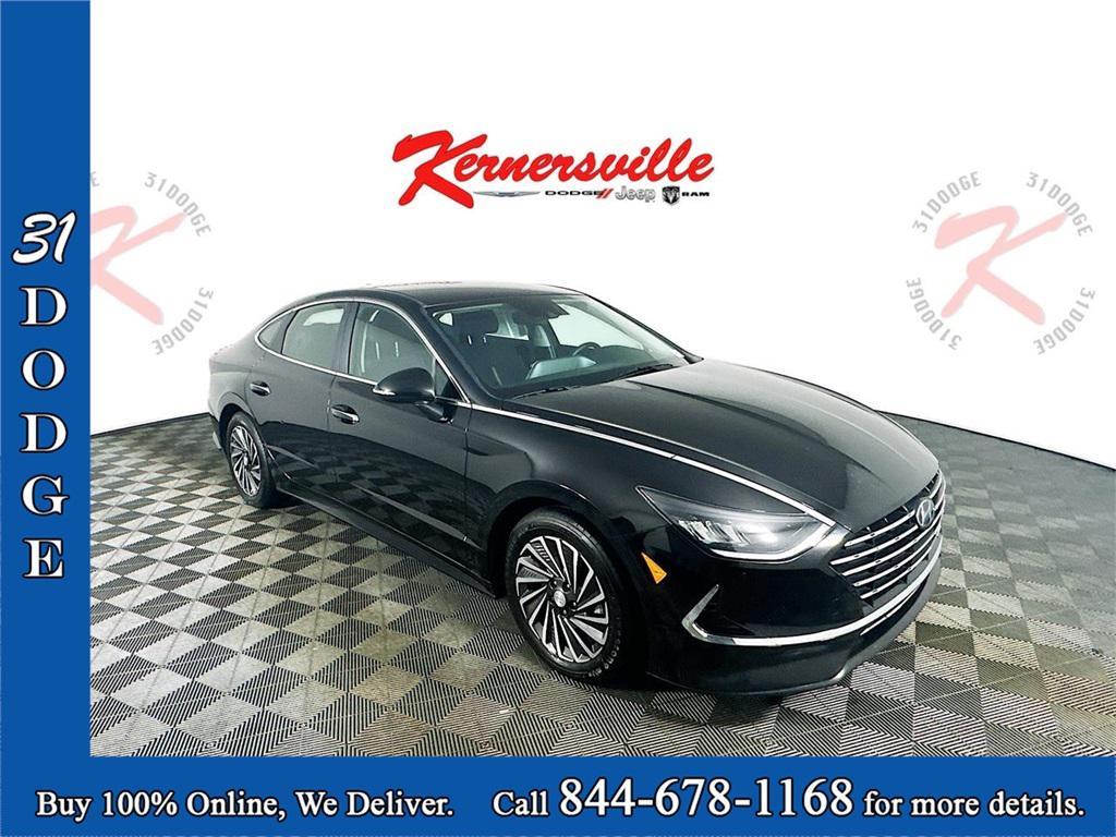 used 2022 Hyundai Sonata Hybrid car, priced at $13,385