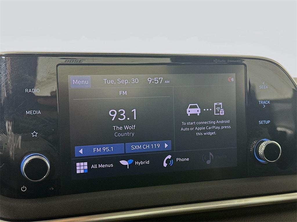 used 2022 Hyundai Sonata Hybrid car, priced at $13,385