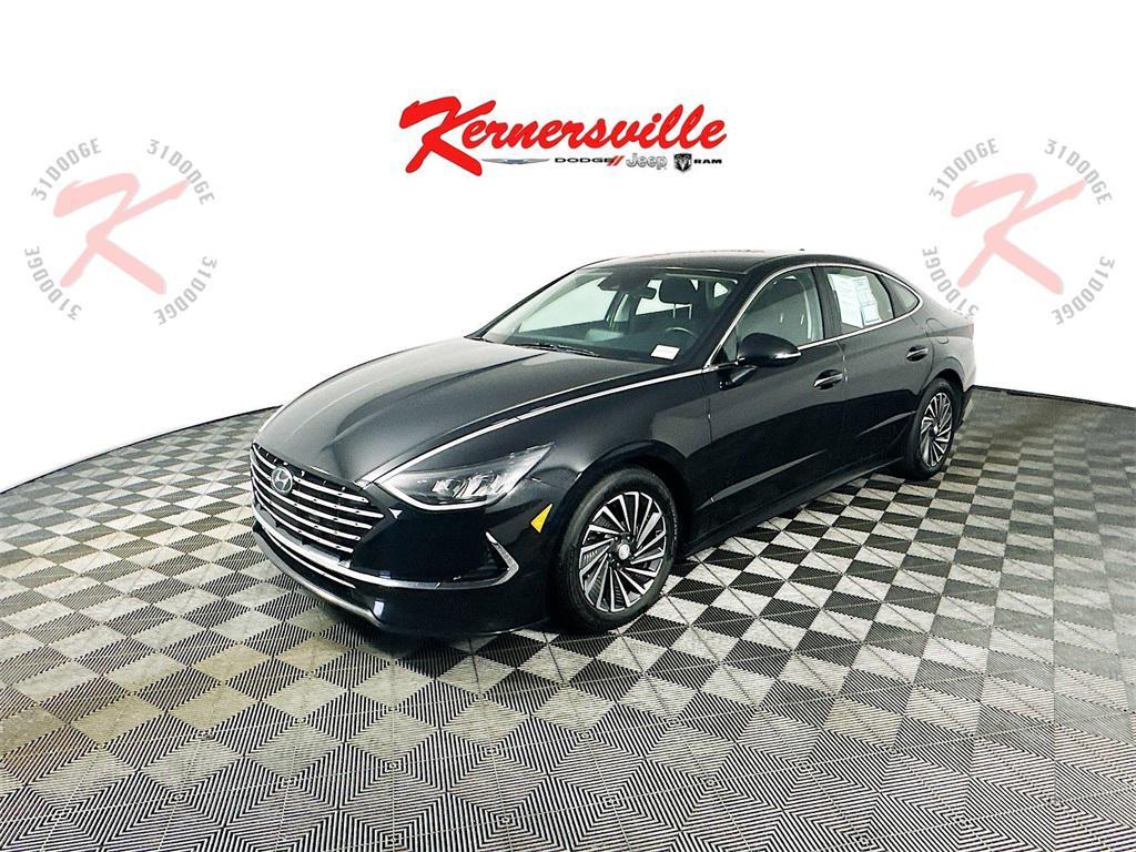 used 2022 Hyundai Sonata Hybrid car, priced at $13,385