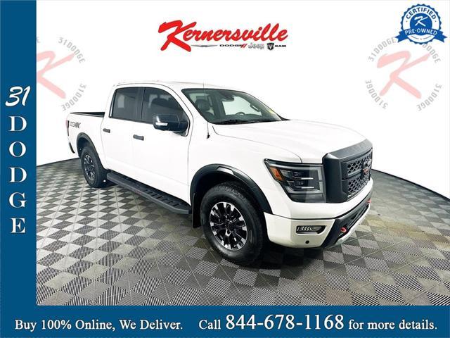 used 2021 Nissan Titan car, priced at $34,435