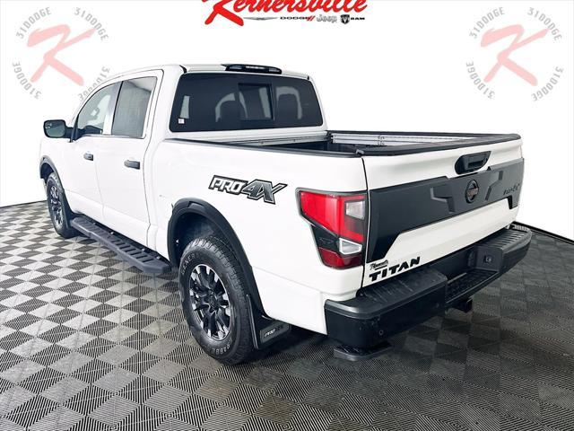 used 2021 Nissan Titan car, priced at $33,435