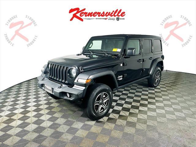 used 2020 Jeep Wrangler Unlimited car, priced at $24,935