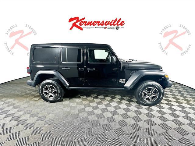 used 2020 Jeep Wrangler Unlimited car, priced at $24,935