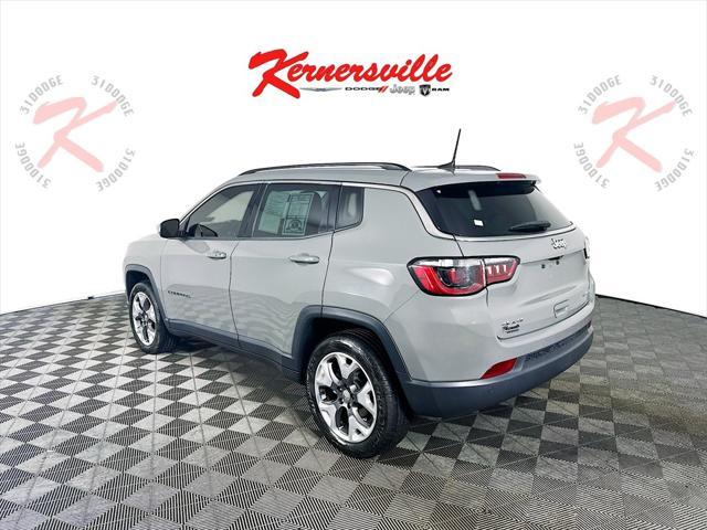 used 2021 Jeep Compass car, priced at $17,685