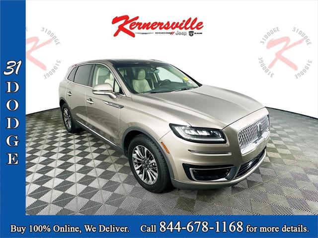 used 2020 Lincoln Nautilus car, priced at $25,635