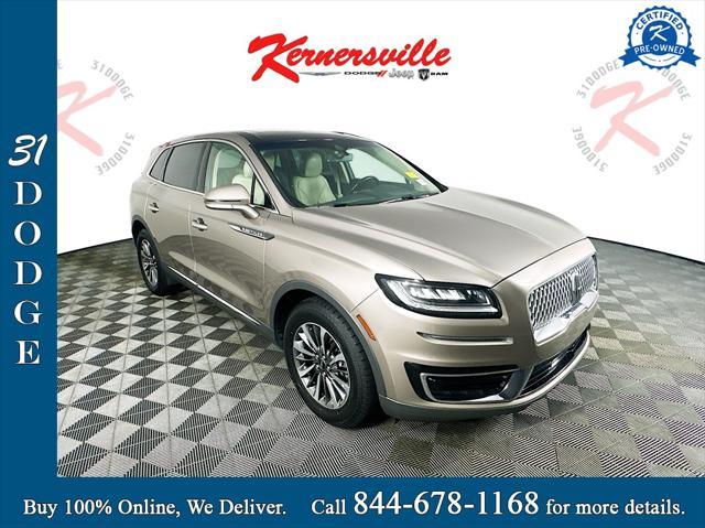 used 2020 Lincoln Nautilus car, priced at $25,935