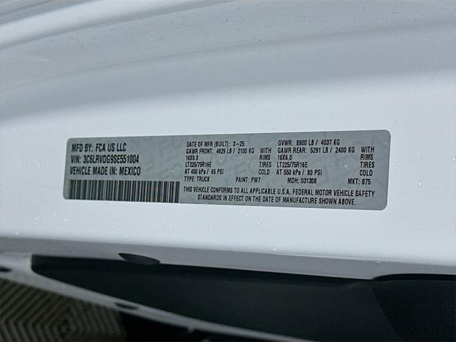 new 2025 Ram ProMaster 2500 car, priced at $52,010