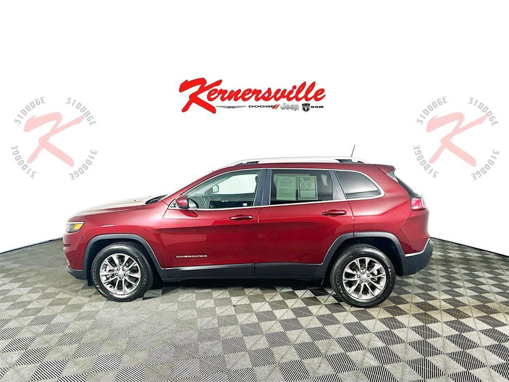 used 2019 Jeep Cherokee car, priced at $19,385