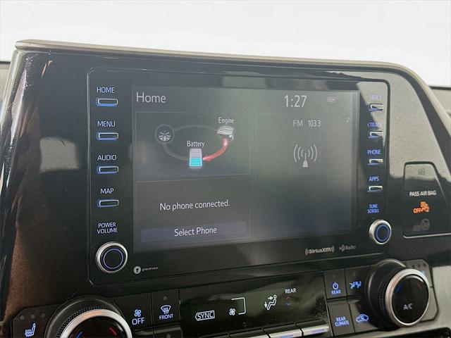 used 2021 Toyota Highlander Hybrid car, priced at $31,435