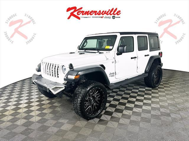 used 2020 Jeep Wrangler Unlimited car, priced at $25,785