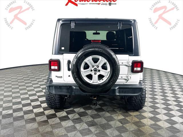 used 2020 Jeep Wrangler Unlimited car, priced at $25,785