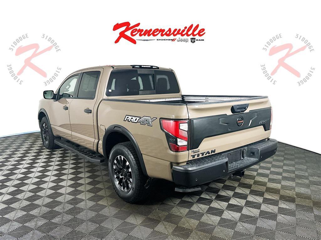 used 2021 Nissan Titan car, priced at $28,585