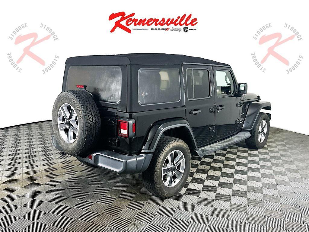 used 2018 Jeep Wrangler Unlimited car, priced at $19,385