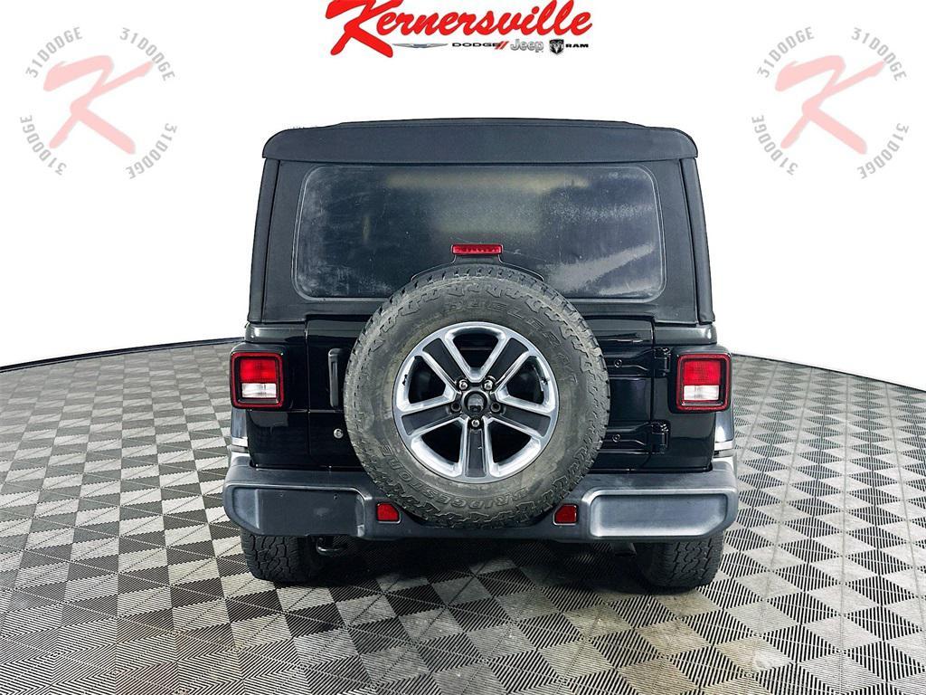 used 2018 Jeep Wrangler Unlimited car, priced at $19,385
