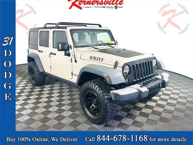 used 2018 Jeep Wrangler JK Unlimited car, priced at $20,985