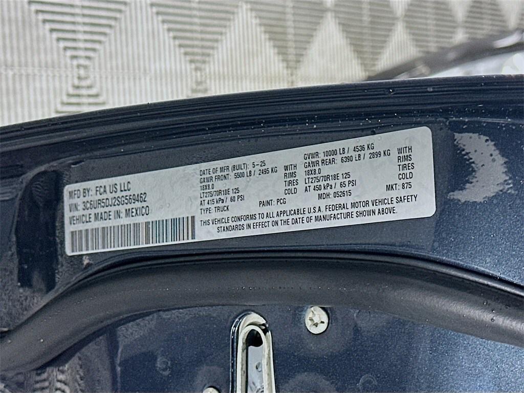 new 2025 Ram 2500 car, priced at $57,854