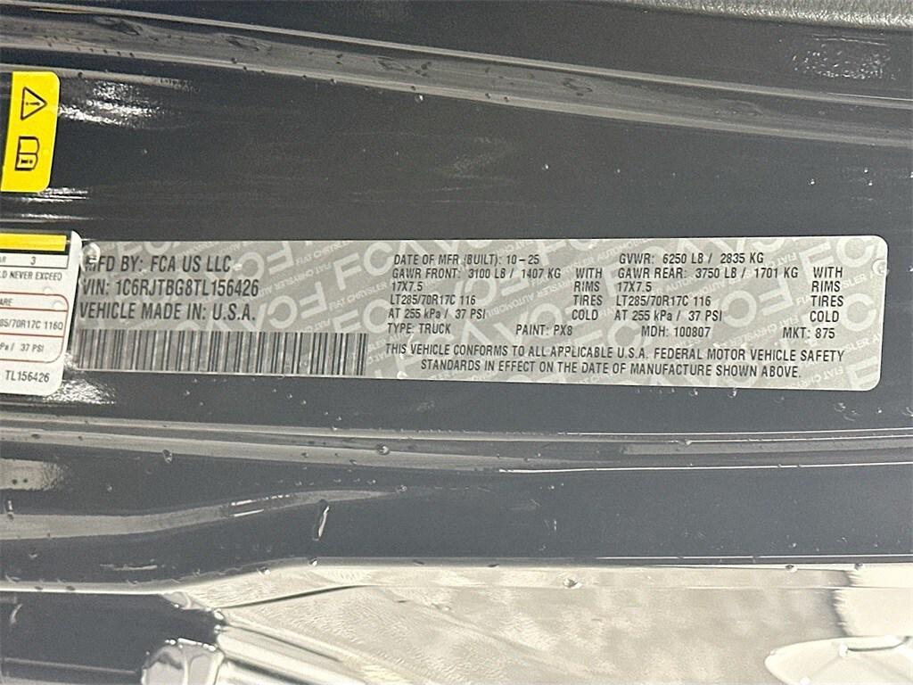 new 2026 Jeep Gladiator car, priced at $67,075