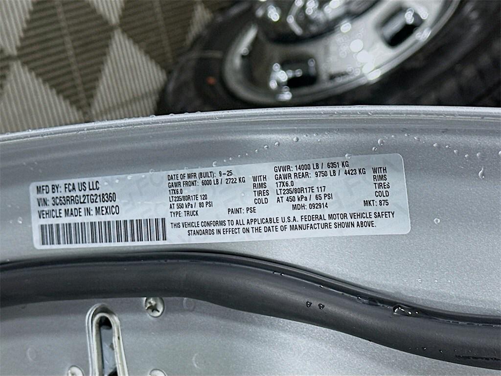 new 2026 Ram 3500 car, priced at $66,086