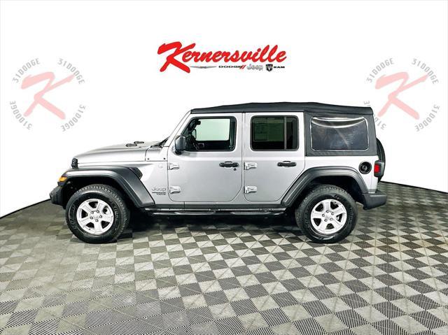 used 2020 Jeep Wrangler Unlimited car, priced at $23,985