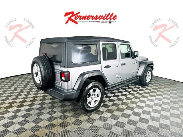 used 2020 Jeep Wrangler Unlimited car, priced at $23,985