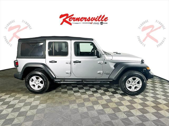 used 2020 Jeep Wrangler Unlimited car, priced at $23,985