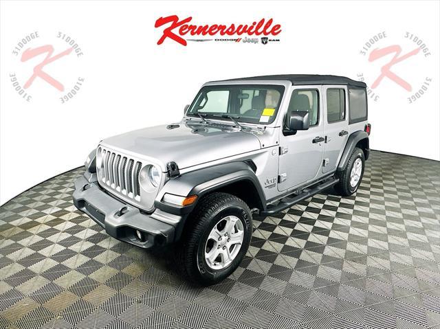 used 2020 Jeep Wrangler Unlimited car, priced at $23,985