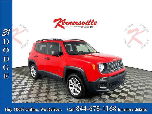 used 2018 Jeep Renegade car, priced at $13,885