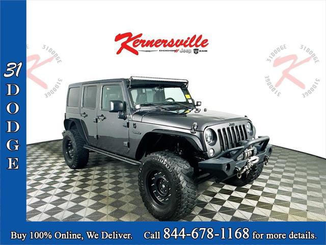 used 2018 Jeep Wrangler JK Unlimited car, priced at $20,985